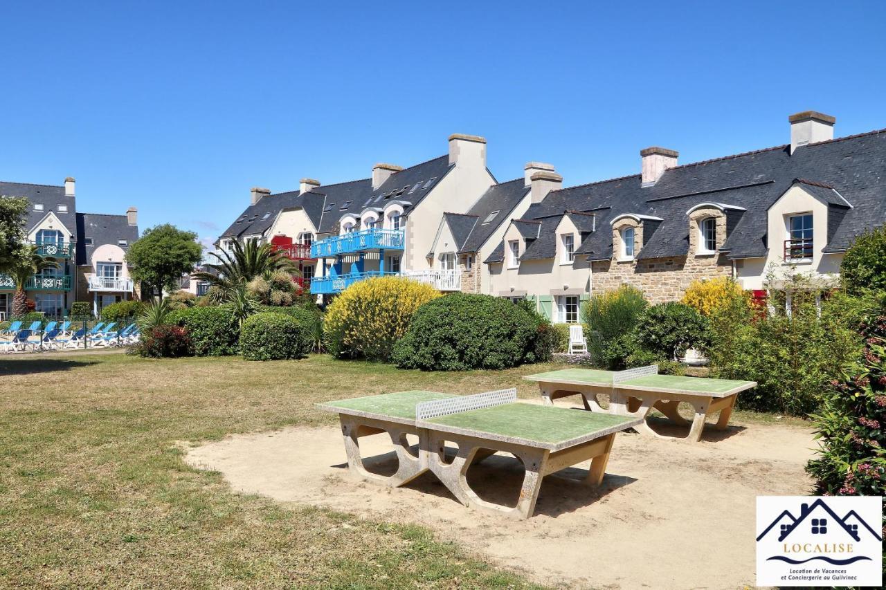 Localise - A06 - Entierement De Plain-Pied Avec Petite Vue Mer - Donnant Sur La Piscine Et Le Jardin - Wifi Inclus - Draps Inclus - Guilvinec エクステリア 写真
