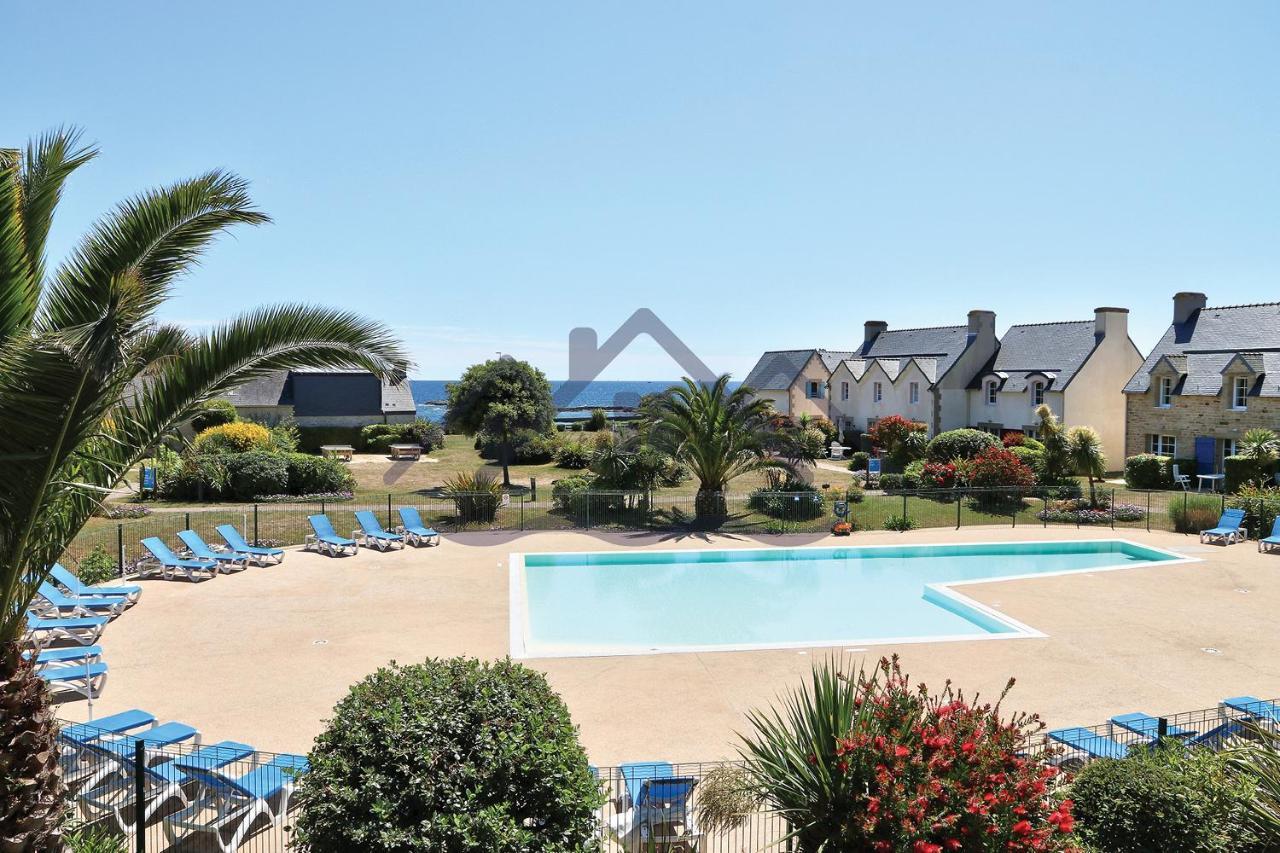 Localise - A06 - Entierement De Plain-Pied Avec Petite Vue Mer - Donnant Sur La Piscine Et Le Jardin - Wifi Inclus - Draps Inclus - Guilvinec エクステリア 写真