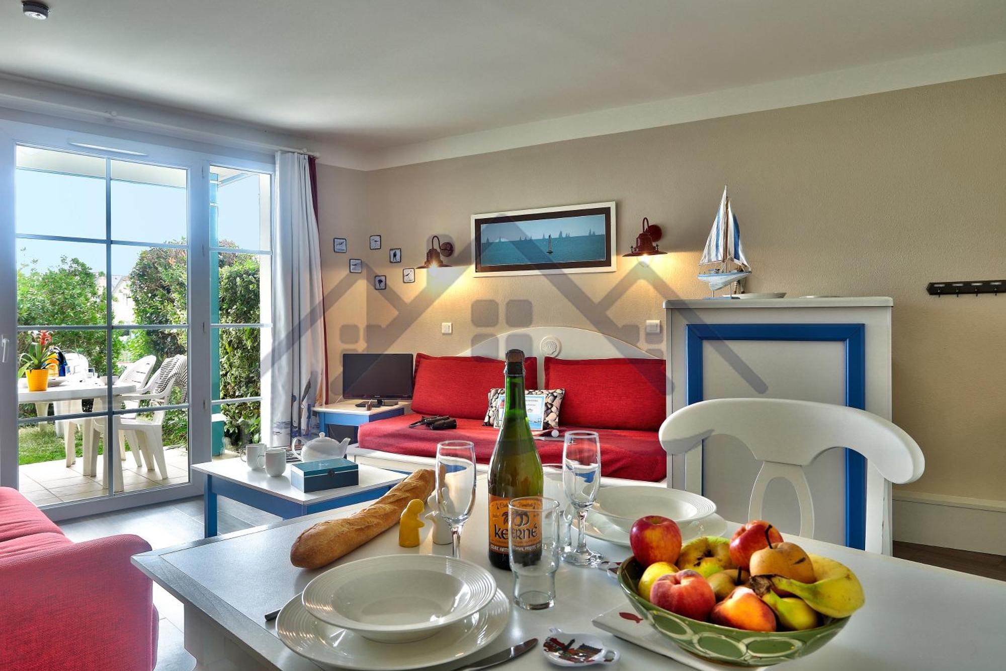Localise - A06 - Entierement De Plain-Pied Avec Petite Vue Mer - Donnant Sur La Piscine Et Le Jardin - Wifi Inclus - Draps Inclus - Guilvinec エクステリア 写真