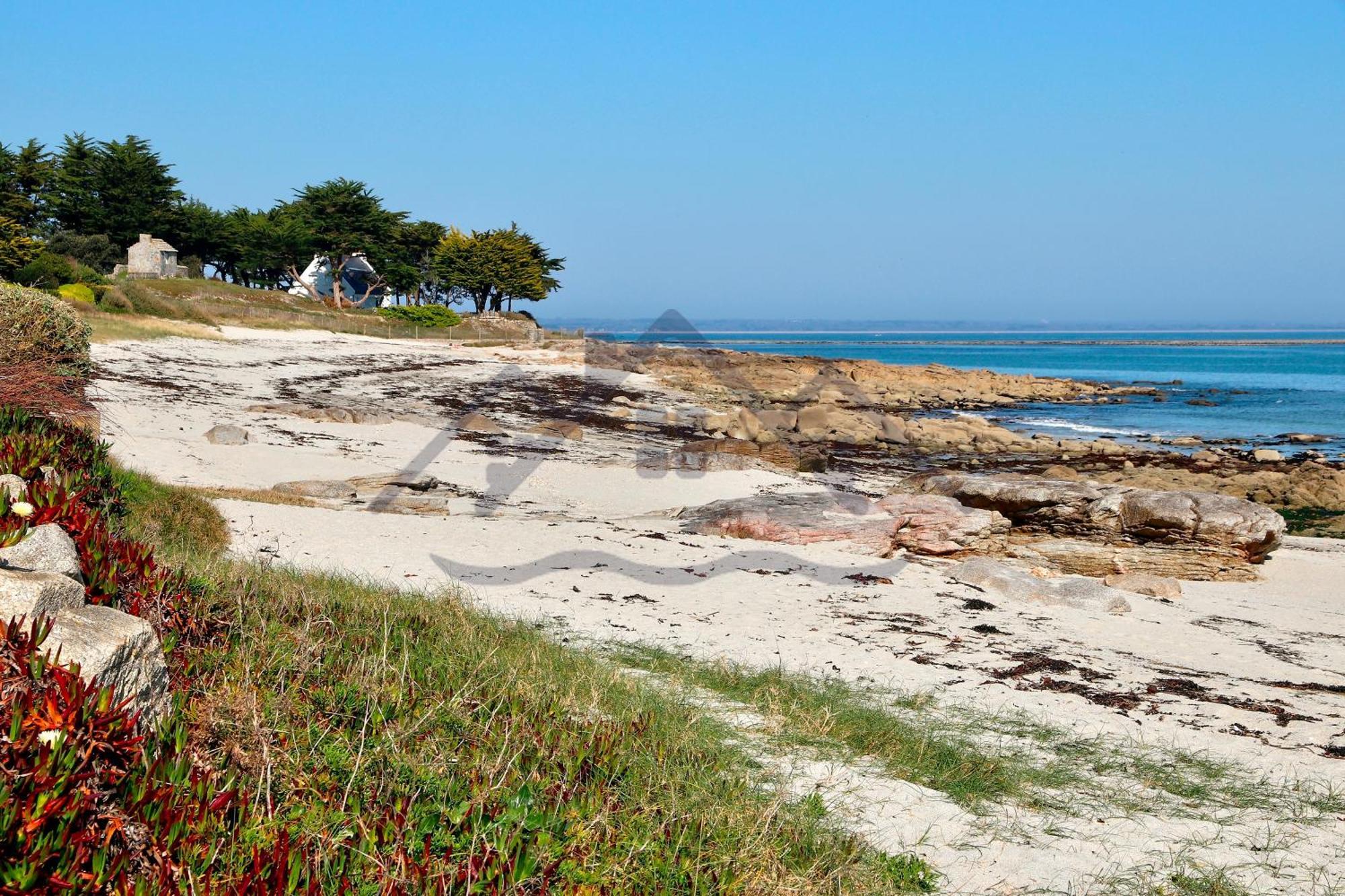 Localise - A06 - Entierement De Plain-Pied Avec Petite Vue Mer - Donnant Sur La Piscine Et Le Jardin - Wifi Inclus - Draps Inclus - Guilvinec エクステリア 写真